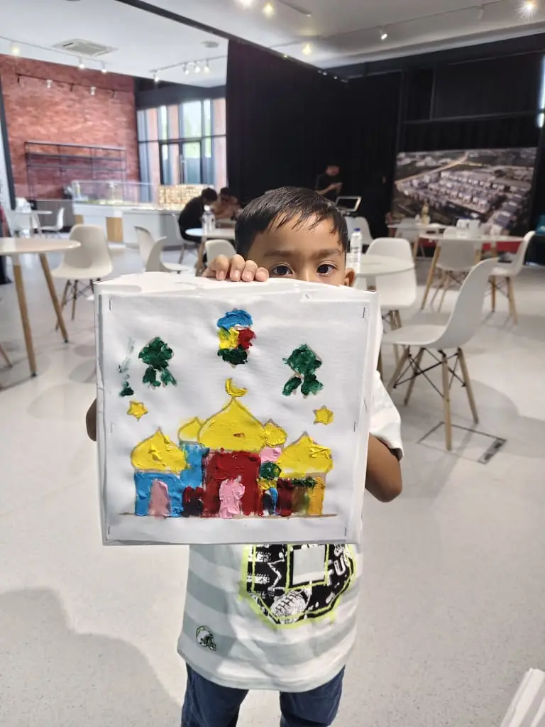 Batik painting at Ancubic · April 2026 — photo 2