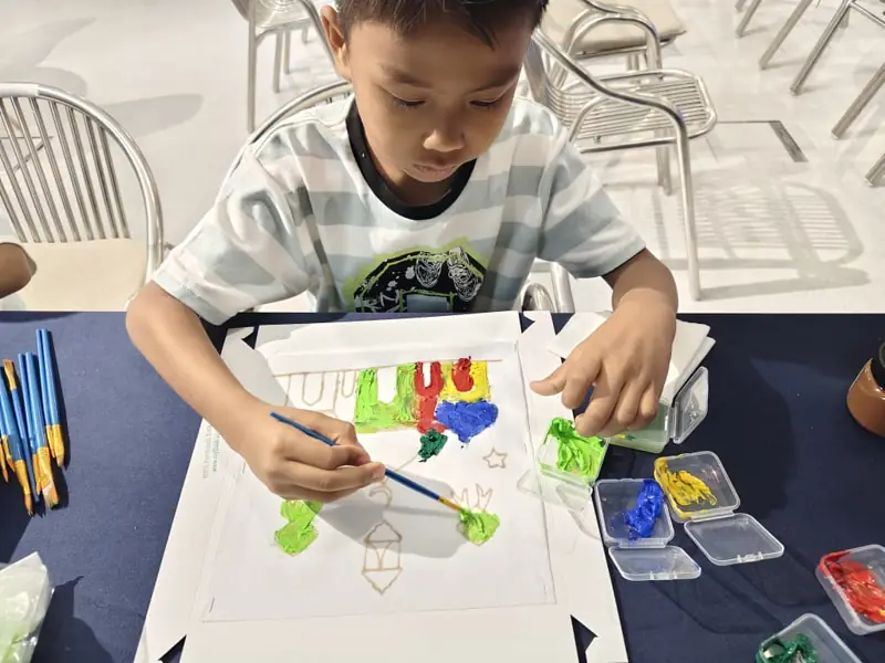 Batik painting at Ancubic · April 2026 — photo 4