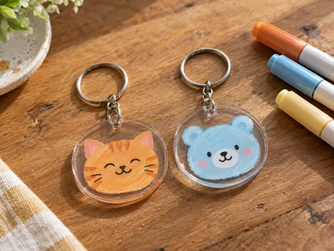 Character keychains workshop creation