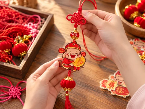 Chinese knots workshop creation