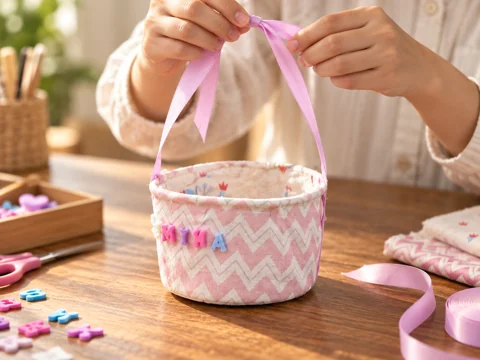 Decor baskets workshop creation