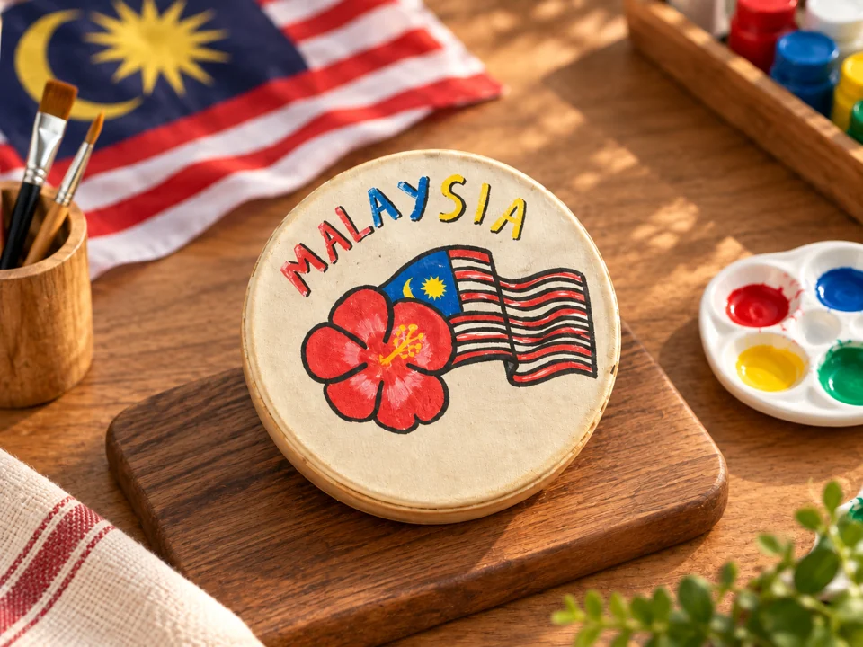 Drum decoration workshop creation