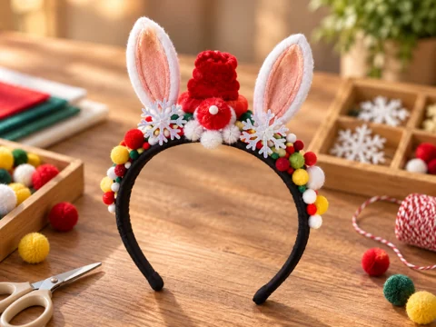 Hairband making workshop creation