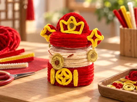 Prosperity biscuit jars workshop creation
