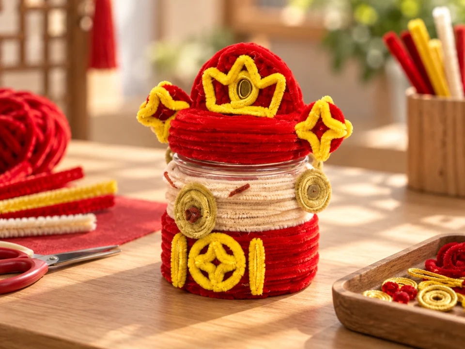 Prosperity biscuit jars workshop creation