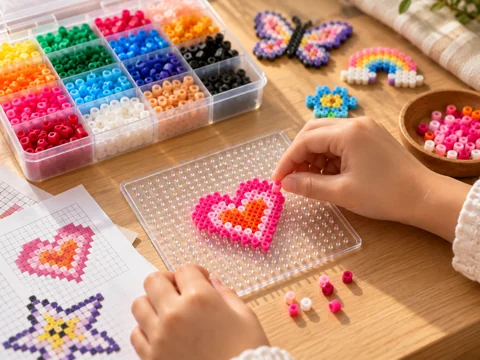 Puzzle keychains workshop creation