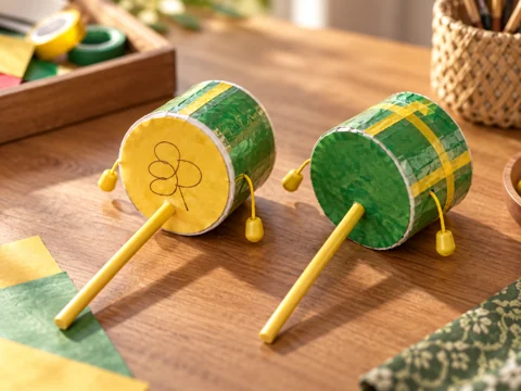 Raya spin drummers workshop creation