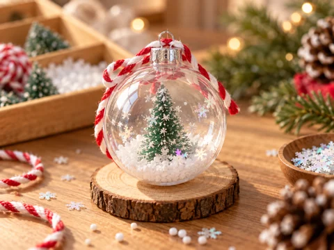 Snow globes workshop creation