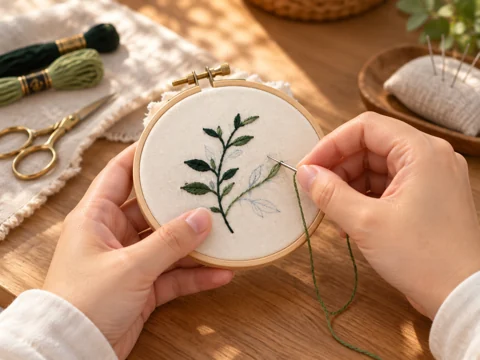 Stitch & Bloom workshop creation