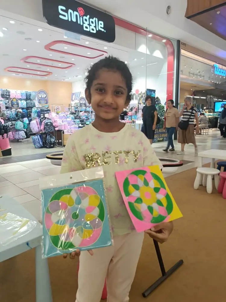 Sand art at MyTown Raya · March 2026 — photo 1