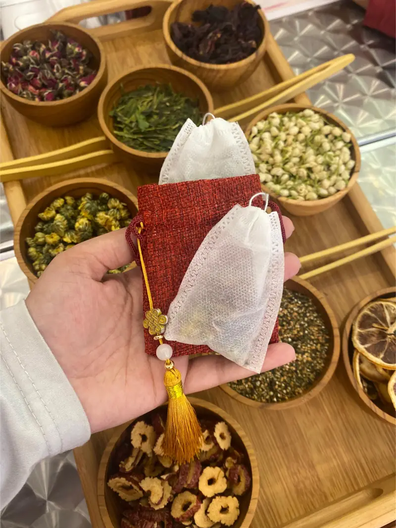 Custom tea bags at MyTown CNY · February 2026 — photo 1