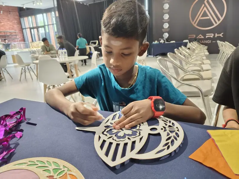 Wau making at Ancubic · April 2026 — photo 2