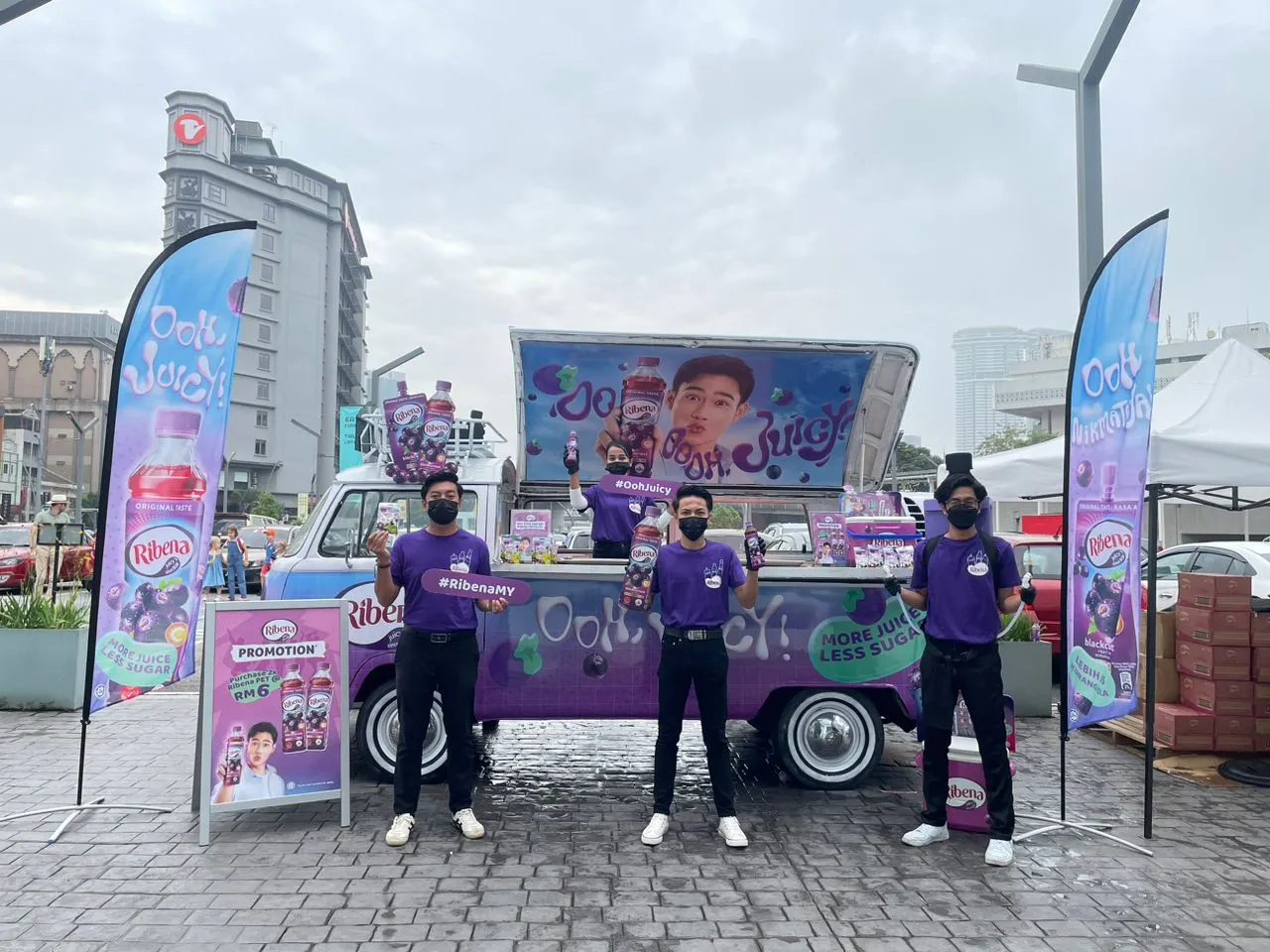 Ribena Kombi CNY Roving campaign