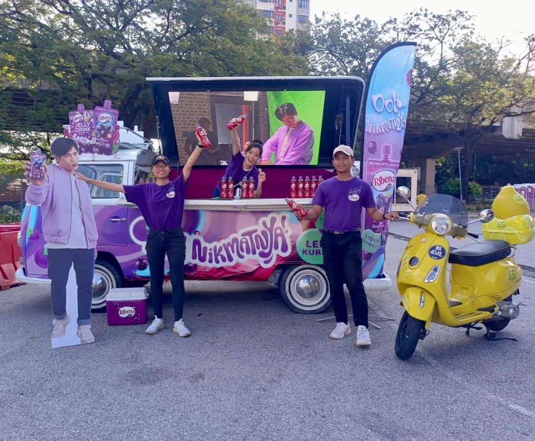 Ribena and CC Lemon joint campaign activation