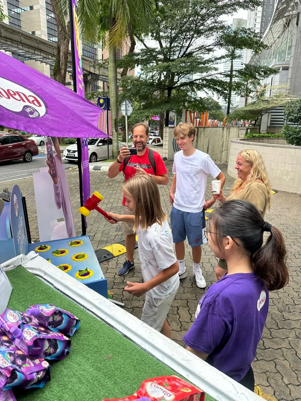 Ribena roving campaign activation
